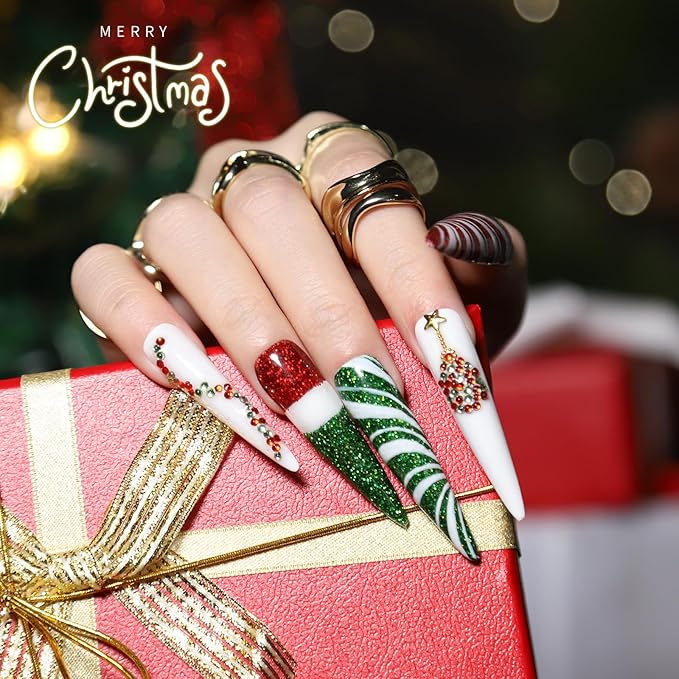 FANDAMEI Nail Tools, Nail Art Brushes Set, Nail Art Dotting Tools, Nail Stickers, Butterfly Nail Art Sequins, Nail Foils, Nail Art Flakes Iridescent, Nail Art Kits, Rhinestones For Nails Design