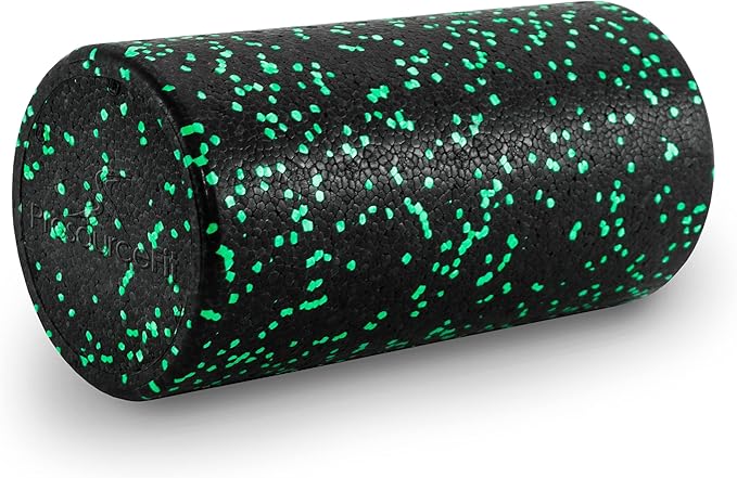 ProsourceFit High Density Foam Rollers 12 - inches Long, Firm Full Body Athletic Massage Tool for Back Stretching, Yoga, Pilates, Post Workout Muscle Recuperation
