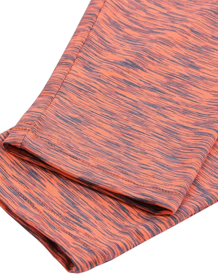 Kimmery Workout Tops for Women Long Sleeve Shirts for Women Quick Dry Line Decor Yoga Tops Sizes S-3XL