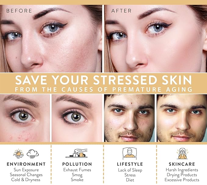 LILY SADO Turmeric Banana Mango Face Moisturizer - Luscious Creamy Nutrient-Rich Natural Daily Facial Cream w Chamomile & Rosemary - Vegan Anti-Aging Lotion For Wrinkles & Fine Lines