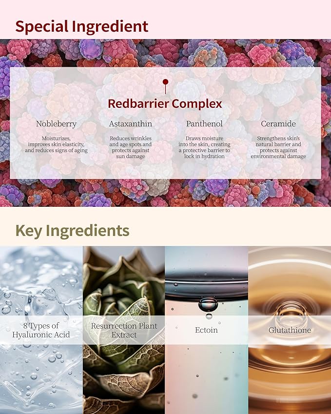 Redbarrier Hydrating Toner | Vegan Face Toner with Peptides, Ceramide & Niacinamide for Skin Barrier Repair & Anti-Aging | Korean Skincare for Stressed, Sensitive & Dry Skin, 5.07 fl. oz.