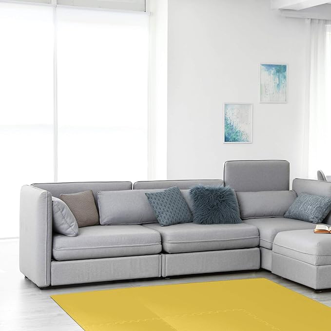 We Sell Mats – ½ Inch Thickness Multipurpose EVA Foam Floor Tiles – Interlocking Floor Mat for Indoor Gym, Playroom, and Home Use