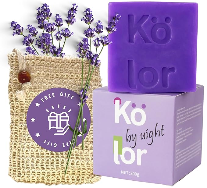 Luxurious Skincare Bar - The Only Sleep-Enhancing Premium Soap with Encapsulated Melatonin, Essential Oils & 40+ Ingredients - All-in-One Face & Body Evening Ritual - Large Block Format (10.6 oz)