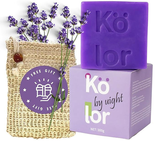 Luxurious Skincare Bar - The Only Sleep-Enhancing Premium Soap with Encapsulated Melatonin, Essential Oils & 40+ Ingredients - All-in-One Face & Body Evening Ritual - Large Block Format (10.6 oz)