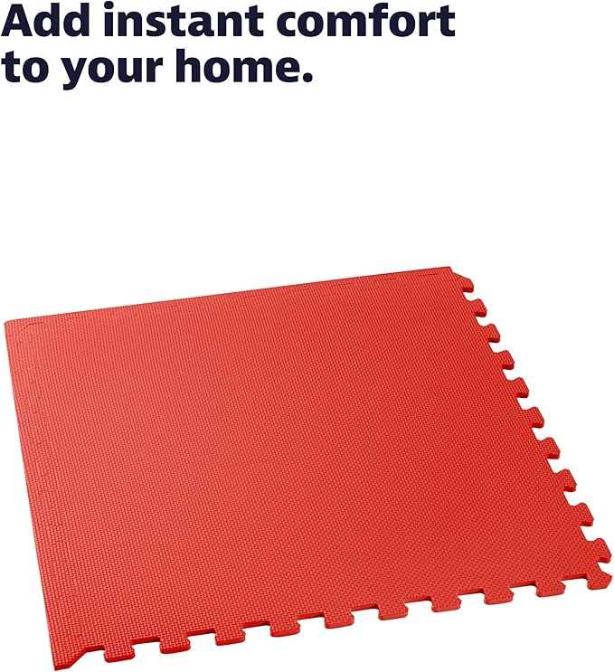 We Sell Mats – ½ Inch Thickness Multipurpose EVA Foam Floor Tiles – Interlocking Floor Mat for Indoor Gym, Playroom, and Home Use
