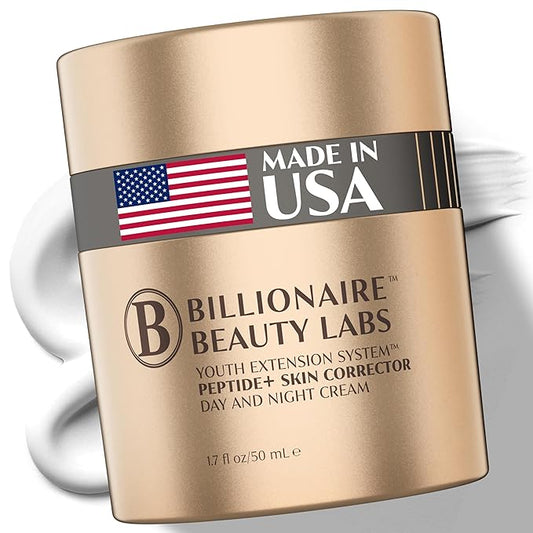 Collagen Booster Peptide Cream with Hyaluronic Acid – Peptide Face Moisturizer for Women, Hydrating, Non-Greasy, for Firming, Smoothing, Younger-Looking Skin, Fragrance-Free