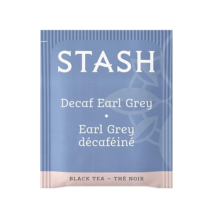 Stash Tea Decaf Earl Grey Tea, Box of 100 Tea Bags