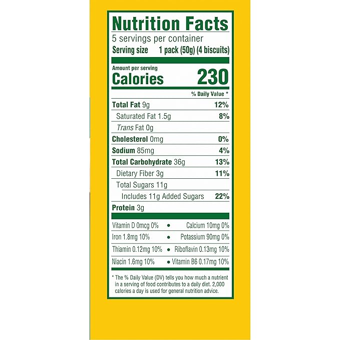 belVita Breakfast Bars Biscuits, Toasted Coconut, 30 Total Packs, 6 Boxes (4 Biscuits Per Pack)
