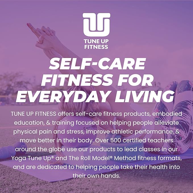 Tune Up Fitness Coregeous Ball – 7.5″ Inflatable Therapy Ball for Core Activation, Psoas & Abdominal Release, Mobility Training & Recovery (Iris)