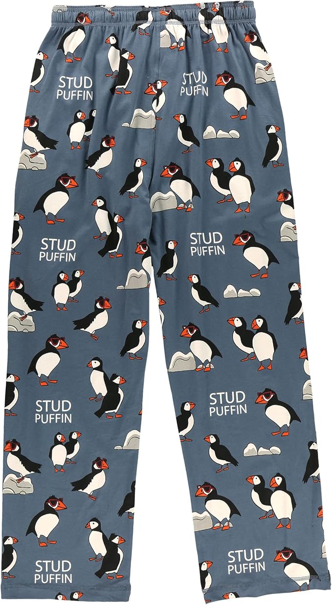 Lazy One Funny Ocean Pajama Pants For Men, Men's Separate Bottoms, Lounge Pants, Fishing PJs