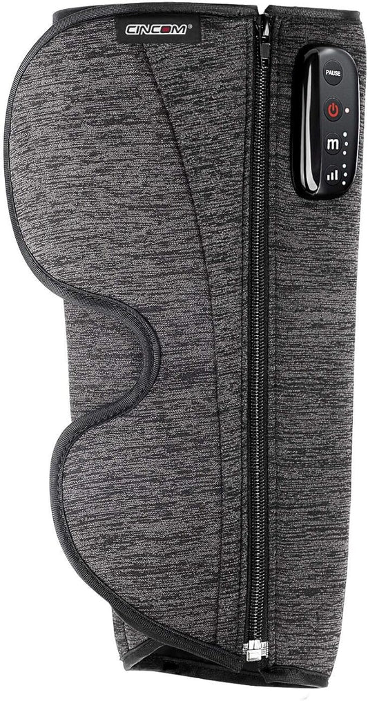CINCOM Cordless Leg Compression Massager, Wireless Leg Massager for Circulation, Calf Massager for Pain Relief, Edema, Blood Clot, Relax, Fast Recovery
