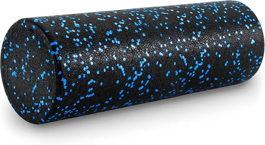 ProsourceFit High Density Foam Rollers 12 - inches Long, Firm Full Body Athletic Massage Tool for Back Stretching, Yoga, Pilates, Post Workout Muscle Recuperation