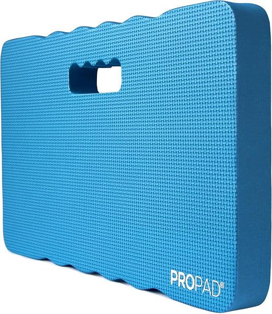 Thick Kneeling Pads, Garden Kneeler for Gardening, Bath Kneeler for Baby Bath, Kneeling Mat for Yoga, Knee Pad for Work, Floor Foam Pad, Extra Large (XL) 18 x 11 x 1.5 Inches, Blue (Pack of 2)