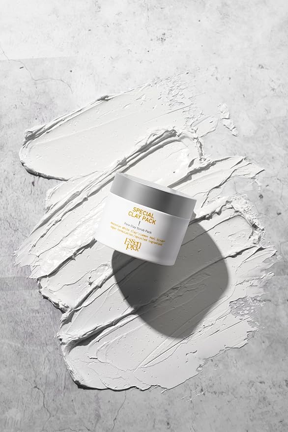 Special Clay Mask + Scrub Pack – Dual-Action Pore Purifying & Exfoliating Treatment with Natural Exfoliants | Whipped Amazonian White Clay & Lemon Peel Scrub