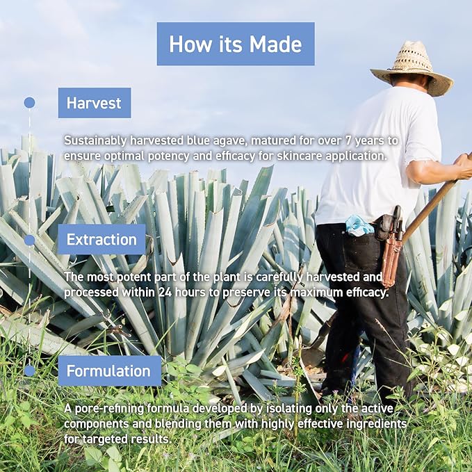 Blue Vitamin Bubble Serum, Niacinamide 50,000ppm, Adenosine, Pore Care & Skin Tone Support, Anti-Wrinkle, Korean Face Serum, 2.36 Fl Oz