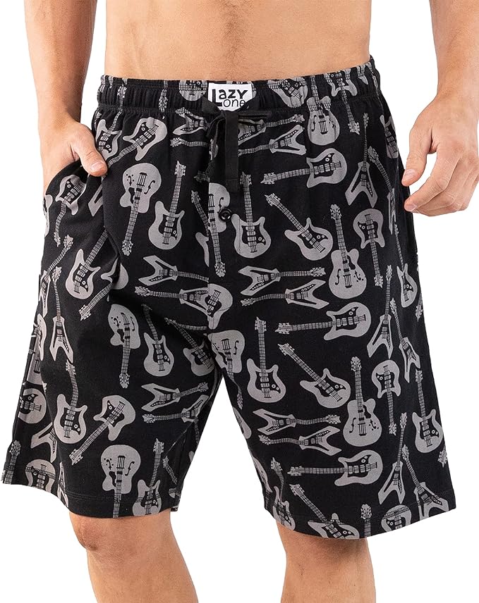 Lazy One Pajama Shorts for Men, Men's Pajama Bottoms, Sleepwear