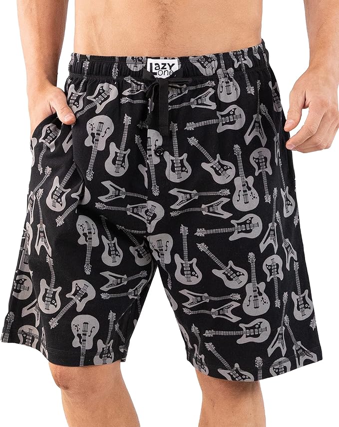 Lazy One Pajama Shorts for Men, Men's Pajama Bottoms, Sleepwear