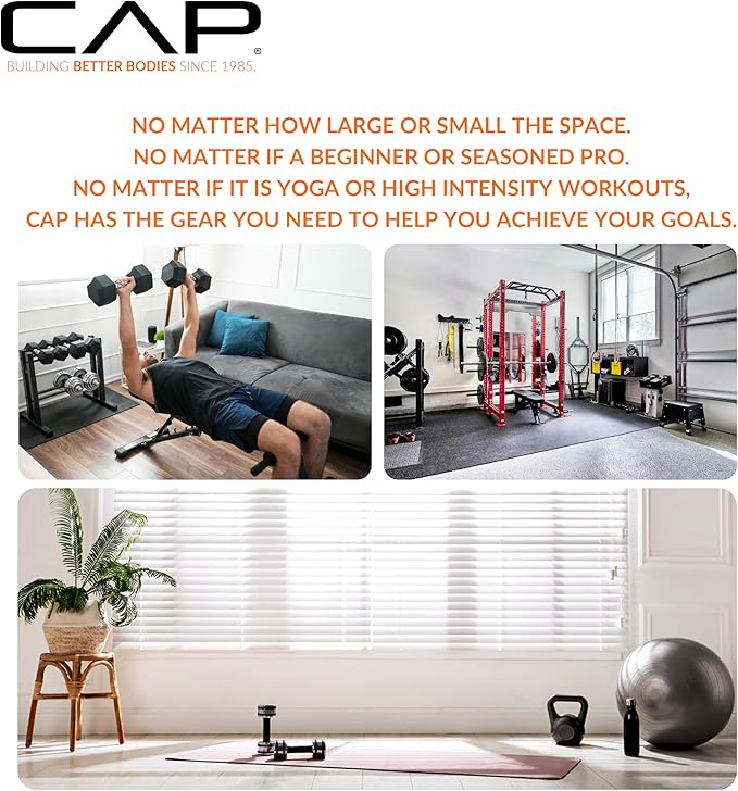 CAP Barbell Xtreme Doorway Pull-Up Bar | Portable Door Frame Chin-Up & Push-Up Bar for Home Gym | 300 lb Capacity Calisthenics Strength Equipment | No-Drill Indoor Workout Trainer