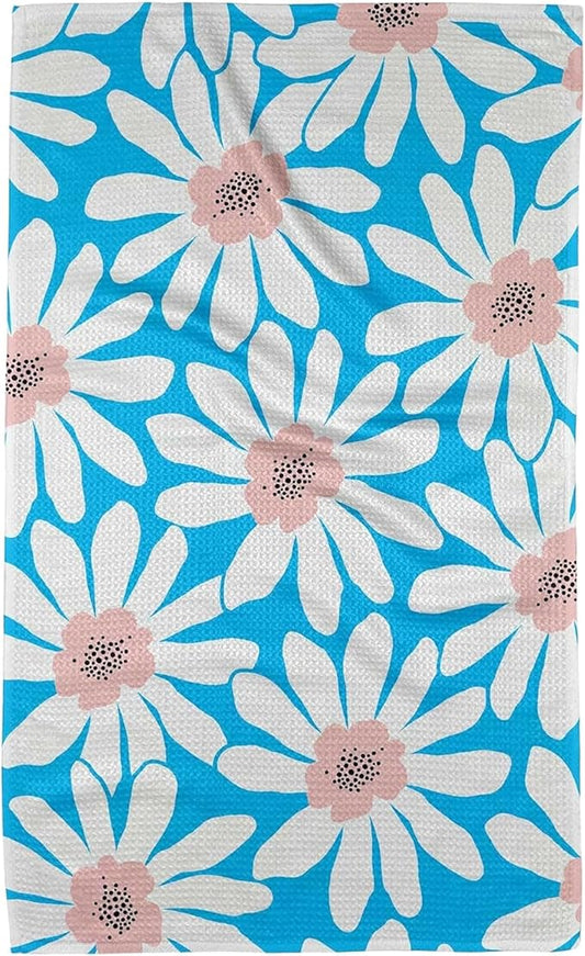 GEOMETRY Spring Kitchen Towels - Quick Dry Microfiber Cloth Spring & Summer Dish Towels for Kitchen Drying - Premium Quick Dry Towel - Sweet Spring, 18" x 30" - 1-Pack