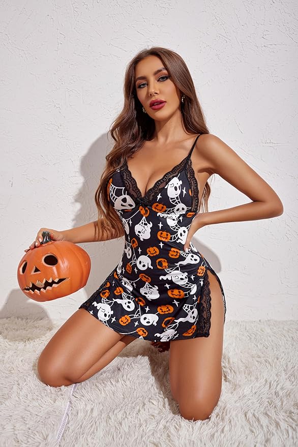 Avidlove Women's Lingerie Sexy Nightwear Spaghetti Strap Nightgown Babydoll Chemise