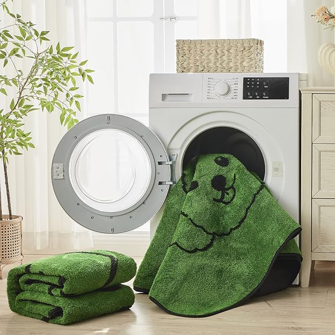 Qeils Reusable Puppy Pads, Washable Pee Pads for Dogs Durable Absorbent Leakproof Dog Training Pads for Home or Travel, Non-Slip Wee Wee Pads Potty Pads 72"x72"