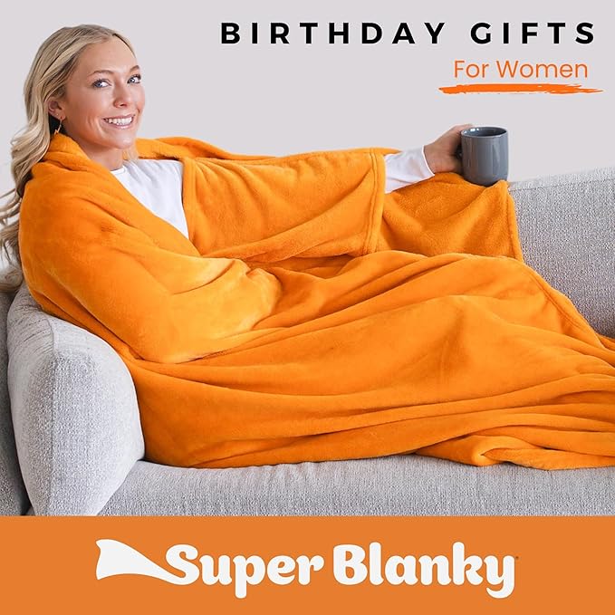 Wearable Blankets for Women, Adult Wearable Blanket Men, Top Christmas Gifts for Women, Wife Birthday Gift Ideas