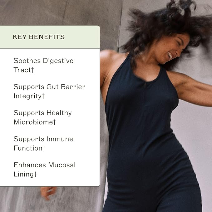 Amy Myers MD Leaky Gut Revive - Gluten-Free & Non-Dairy - Botanical Blend for Healthy Gut Support - GI Health Support with Prebiotic Fiber - Strawberry Lemonade, 7.09 oz (30 Servings)