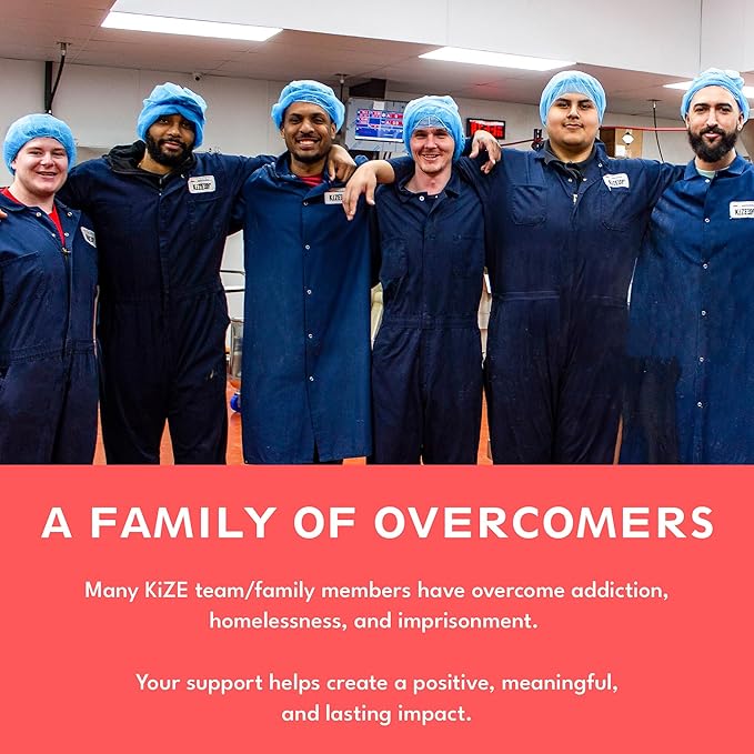 KiZE Energy Bars - Peanut Butter - 20-Count - Gluten Free, Non-GMO, and High Protein Meal Replacement Energy Bars, Clean and Simple Food Ingredients - 10g High Protein Snacks (20 Count)