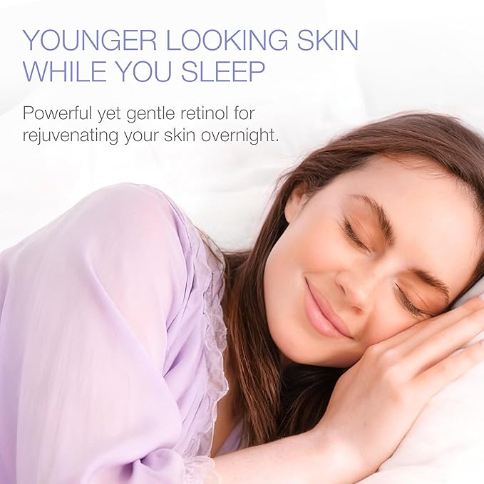 YOUN Beauty Retinol Night Cream Moisturizer for Face by Holistic Dr. Anthony Youn – Paraben-Free Face Moisturizer with Vitamin B5 & E, Hyaluronic Acid, and Green Tea for Skin Renewal, 50ml