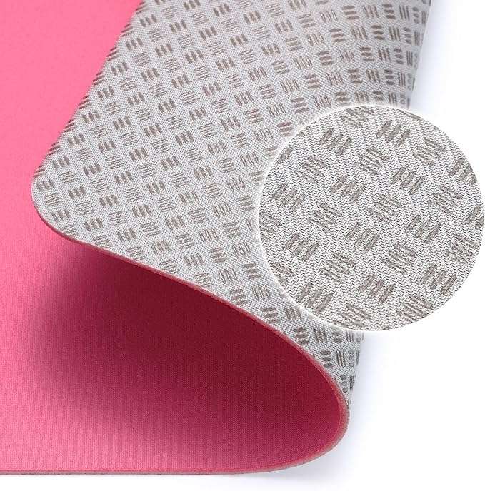 TOBWOLF Non-Slip Workout Mat for Ellipse Leg Exerciser, Ellipse Machine Mat, Exercise Mat for Under Desk Ellipticals, Suitable for Electric Seated Foot Pedal Exerciser, Stability & Floor Protection