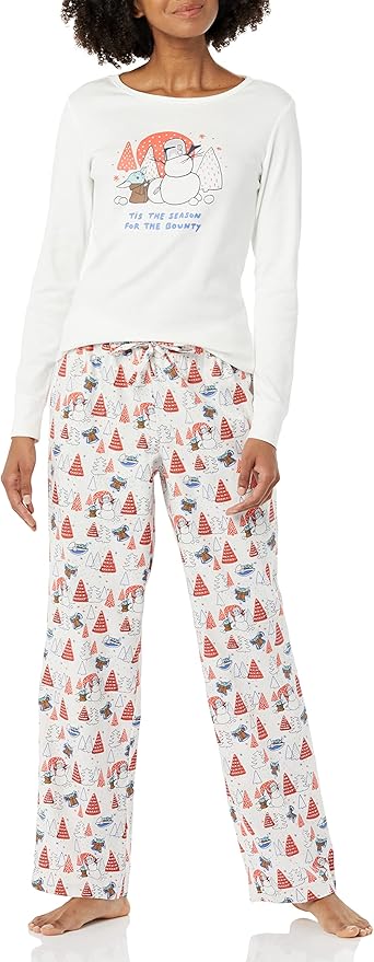 Amazon Essentials Disney | Marvel | Star Wars Women's Flannel Pajama Sleep Sets