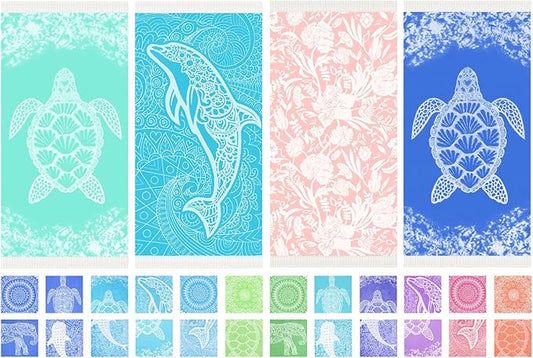 Thin Turkish Beach Towel Lightweight Quick Dry Absorbent Cotton Bathroom Bath Pool Swim Towels Extra Large Oversized Sand Free Beach Accessories Essentials Cloud Gifts for Adult