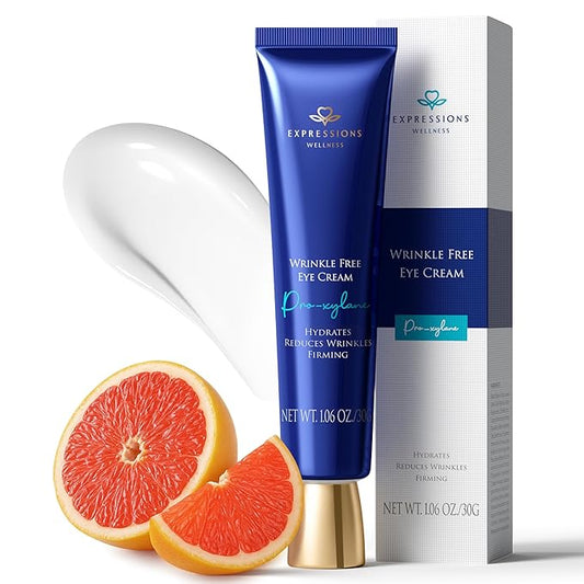 Under Eye Cream Anti Aging Peptides Eye Cream for Wrinkles with Niacinamide Reduce Fine Lines&Crow's Feet | Tightening and Firming for Women and Men 1.06 Oz