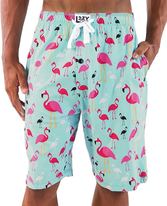 Lazy One Pajama Shorts for Men, Men's Pajama Bottoms, Sleepwear