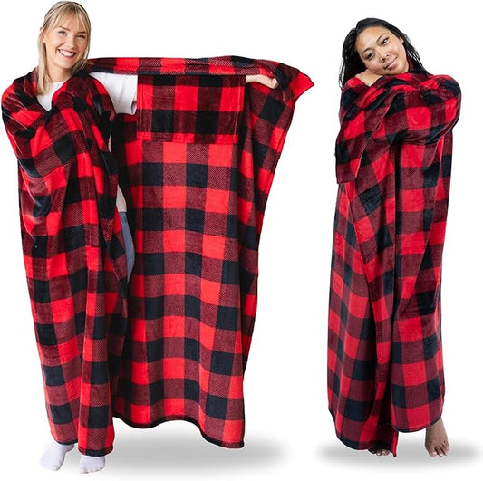 Wearable Blankets for Women, Adult Wearable Blanket Men, Top Christmas Gifts for Women, Wife Birthday Gift Ideas