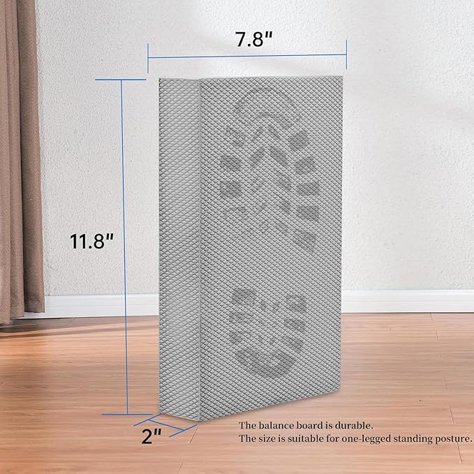 Balance Foam Mat for Physical Therapy Equipment & Strength Stability Training, Slip Resistant Foam Mat for Yoga, Pilates, Meditation