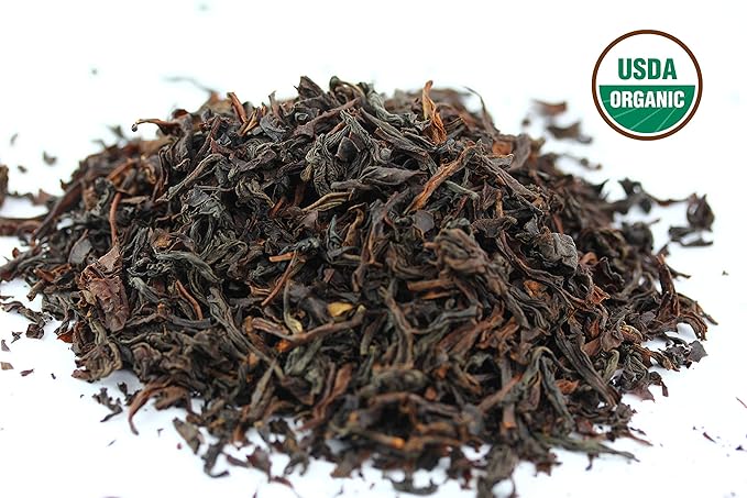 English Breakfast Tea | ORGANIC Ceylon OP grade loose leaf black tea | CRISP, RICH & AROMATIC | 110+ Cups | 100% Idulgashinna SINGLE Estate Tea