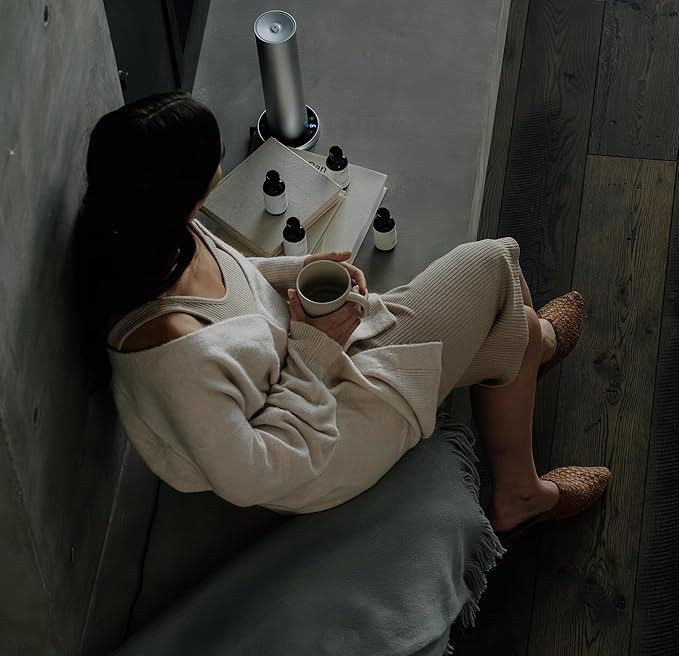 AromaTech The Bestsellers Set | Gift Set of Aroma Diffuser Essential Oils Blend of Santal, The Hotel, White Tea & Thyme, and Love Affair - 10 mL (4 Pack)