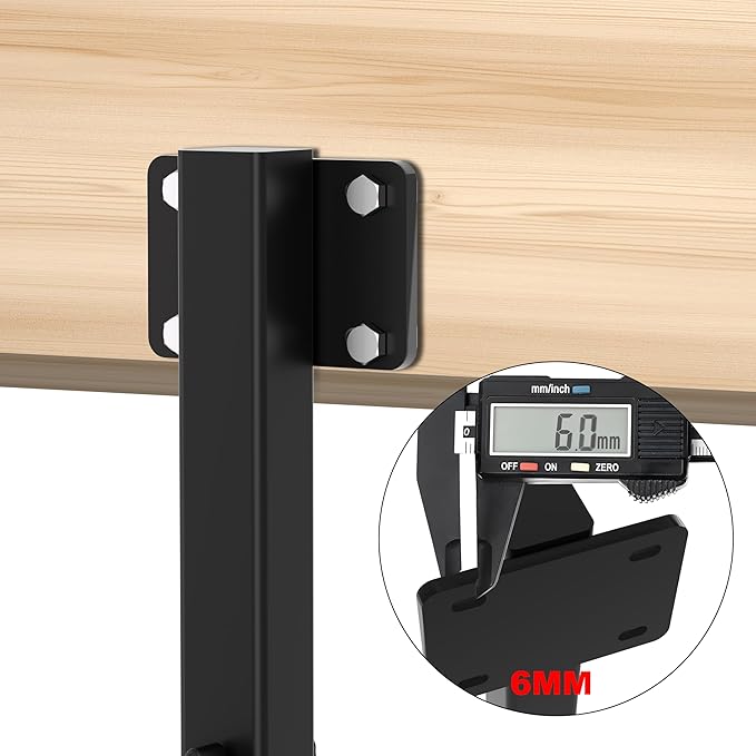 48" Joist Mounted Pull Up Bar, Multi-Grip Ceiling Mount Chin Up Bar for Garage, Basement, Beam, Rafter, Truss Easy installation, Heavy Duty, Adjustable Height, Cross Training Strength Building