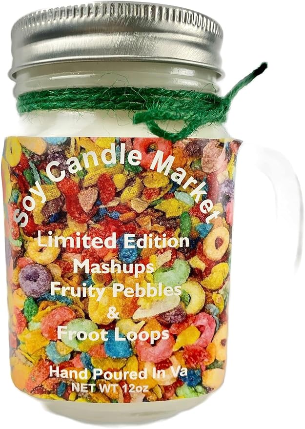 Soy Scented Candles | Handmade & Highly Aromatic Candles Burns Upto 85 Hours in Glass Jar - Perfect for Home Decor, Wedding, Birthday, Dinner (Mashups Limited Edition, 12 oz)