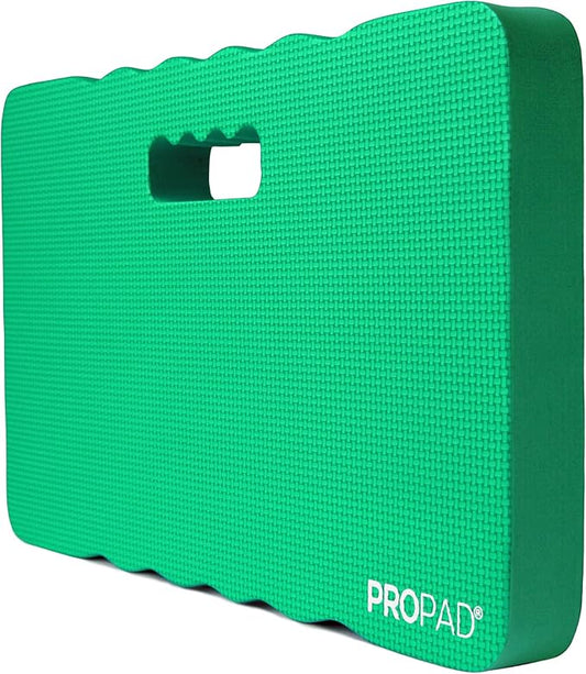 Thick Kneeling Pads, Garden Kneeler for Gardening, Bath Kneeler for Baby Bath, Kneeling Mat for Yoga, Knee Pad for Work, Floor Foam Pad, Extra Large (XL) 18 x 11 x 1.5 Inches, Green (Pack of 2)