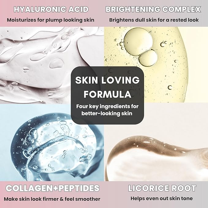 Glov Beauty Micro Infusion System for Face & Lips – 0.25mm 24k Gold Cosmetic Facial Stamp with Hyaluronic Acid, Collagen Peptides & Licorice Root Serum Ampoules | At-Home Hydrating & Plumping Glow Kit