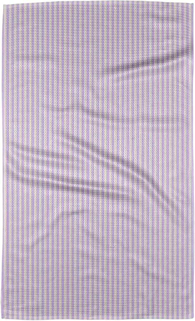 GEOMETRY Spring Kitchen Towels - Quick Dry Microfiber Cloth Spring & Summer Dish Towels for Kitchen Drying - Premium Quick Dry Towel - Pear Slices Lines, 18" x 30" - 1-Pack