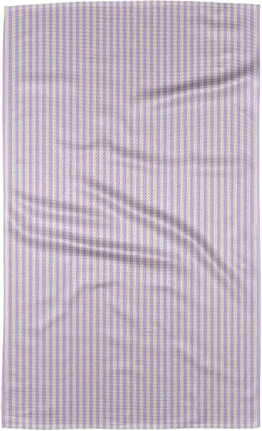 GEOMETRY Spring Kitchen Towels - Quick Dry Microfiber Cloth Spring & Summer Dish Towels for Kitchen Drying - Premium Quick Dry Towel - Pear Slices Lines, 18" x 30" - 1-Pack
