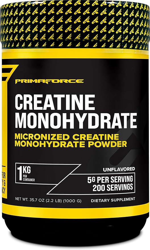 Primaforce Creatine Monohydrate Powder – 1,000 Grams - Micronized