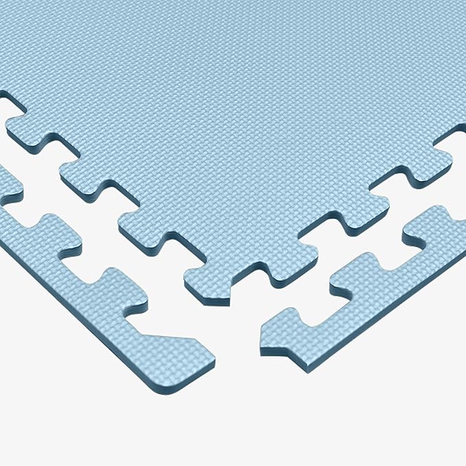 We Sell Mats – ½ Inch Thickness Multipurpose EVA Foam Floor Tiles – Interlocking Floor Mat for Indoor Gym, Playroom, and Home Use