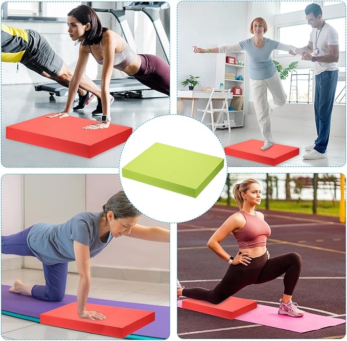 PATIKIL Balance Pad Non-Slip TPE Foam Pad Cushion Exercise Yoga Mat Knee Pad for Fitness Stability Core Training Stretching