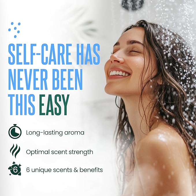 Cleverfy Shower Steamers Aromatherapy – Stocking Stuffers for Women, Teens and Wife – Christmas Gifts for Women and Teen Girls – White Elephant Gifts for Adults – 18 Tablets