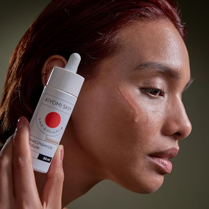 Niacinamide Serum - Hydrating Vitamin B3 Face Serum with 5-ALA and Hyaluronic Acid for Pores, Dark Spots and Uneven Skin Tone - Soothing Facial Moisturizer for All Skin Types - 1 Fl Oz