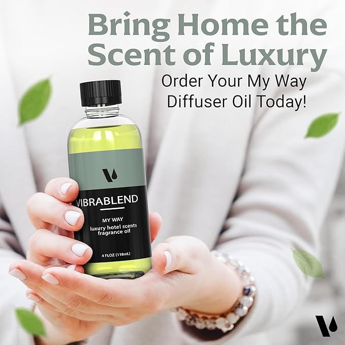 Hotel Fragrance Collection Diffuser Oil, Aromatherapy, Hotel Scent Oil Diffuser for Home, Scents for Home, Inspired by My Way